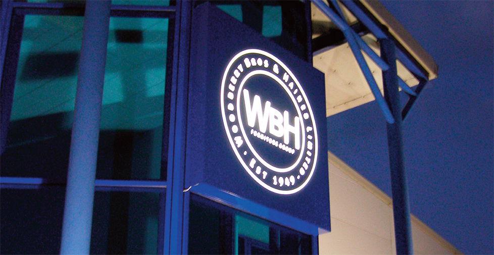 WBH signage